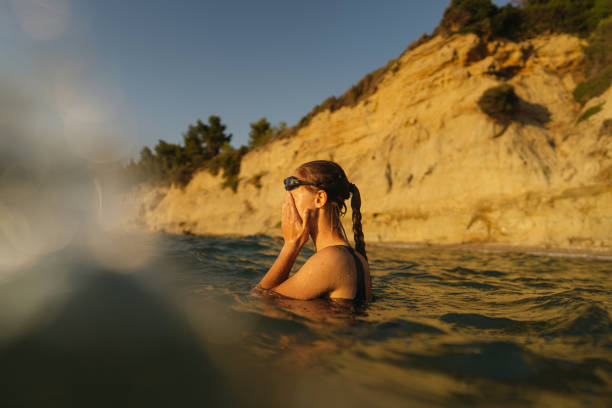 istock Portrait of a determined athlete before swimming 2119868949