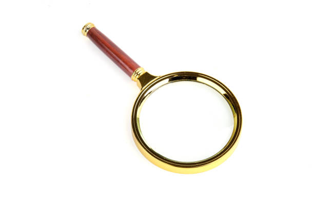 Magnifying Glass, glass, bluebackground