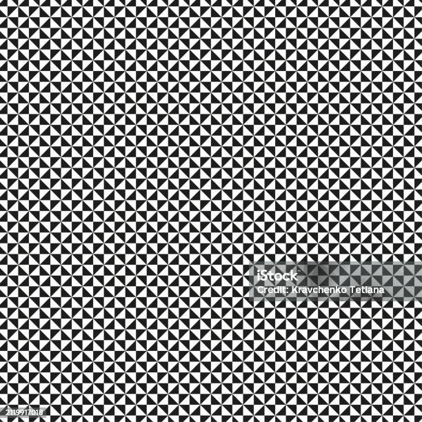 Repeating Trangular Pattern Black And White Triangle Pattern Geometric Background Design Repeating ...