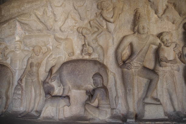 istock Group of Monuments at Mahabalipuram 2119989536
