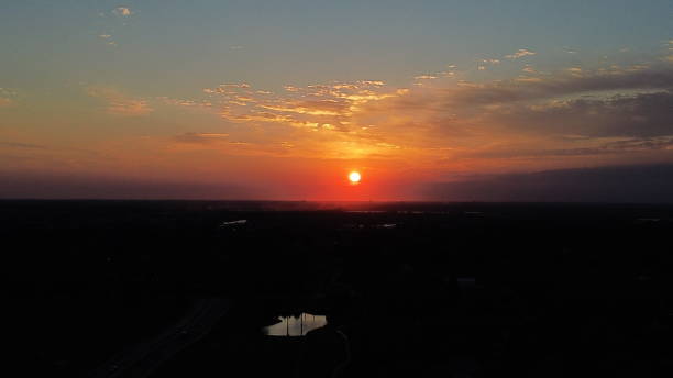 istock Sunrise in Kansas 2120054671