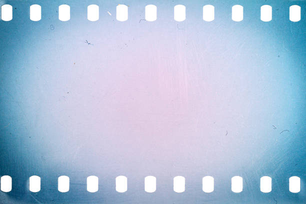 istock Dusty and grungy 35mm film texture or surface 2120161601