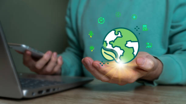 istock Earth day, green alternative renewable energies. 2120163668