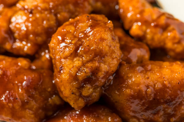 istock Spicy Boneless Barbecue Chicken Wings 2120169924
