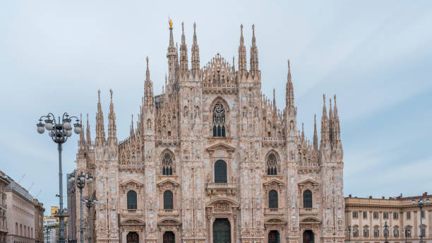 istock Wonderful Duomo Milan gothic cathedral 2120497958
