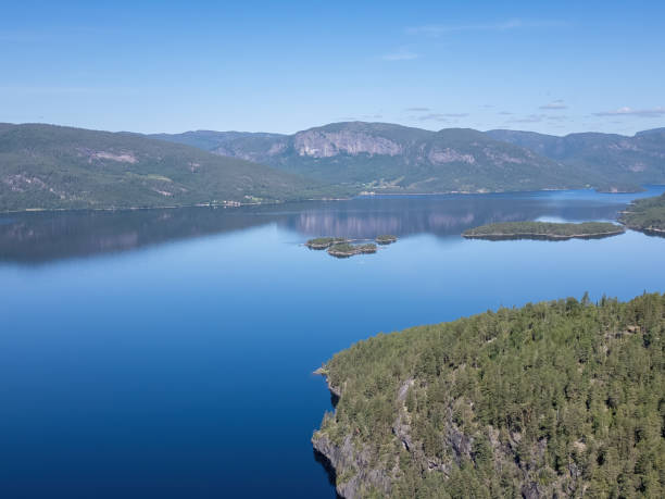 istock Lake with Alpine panorama in Norway 2120603816