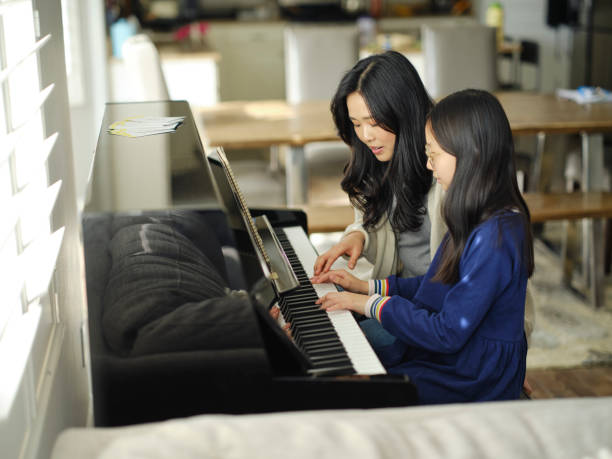 istock Piano Teacher and Student in a Home 2120721012