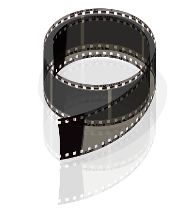 35mm negative film roll