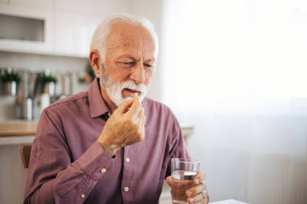 istock Senior man taking his therapy 2120786431
