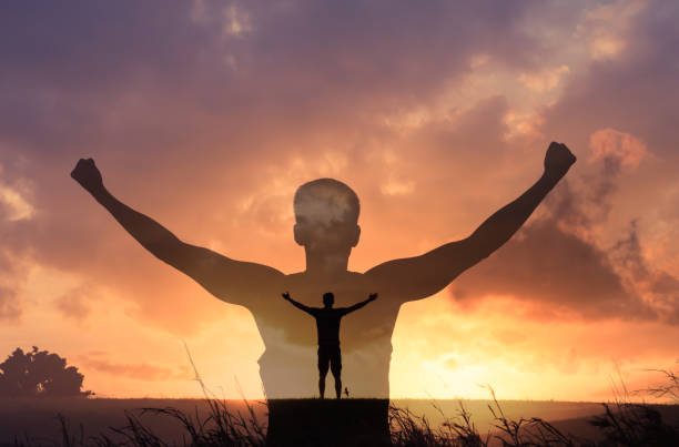 istock People mental health, vision, motivation, and inner strength 2120795949