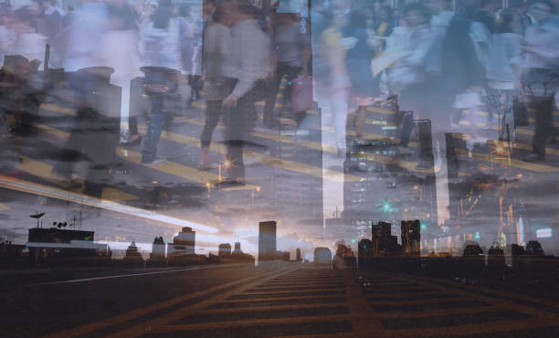 istock Busy city life. 2120837566