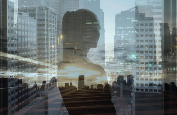 istock Woman in the city. 2120841753