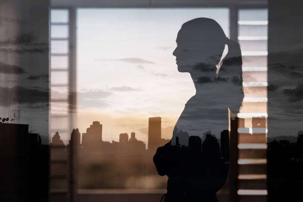 istock Woman in the city. 2120852816