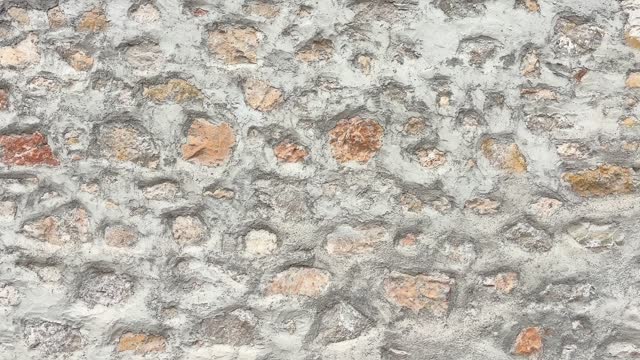 Stone wall texture background 4k stock video