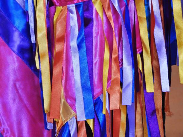 Multi colored ribbons