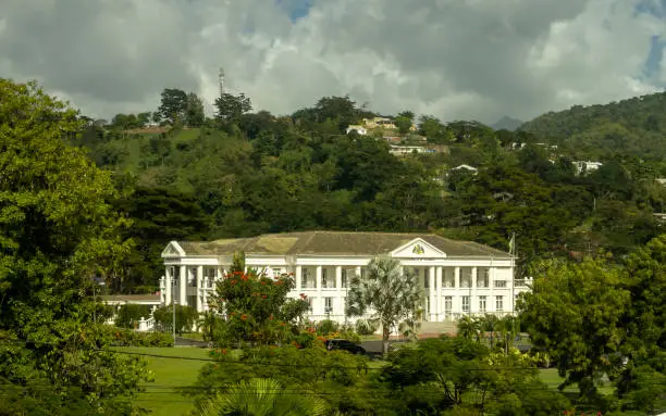 Photo of Government House is the official residence of the President in Roseau, Dominica