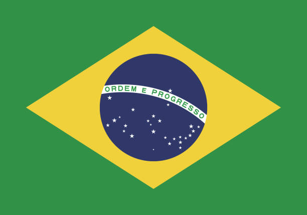 国旗のブラジル連邦共和国 - ブラジル国旗のベクターアート素材や画像