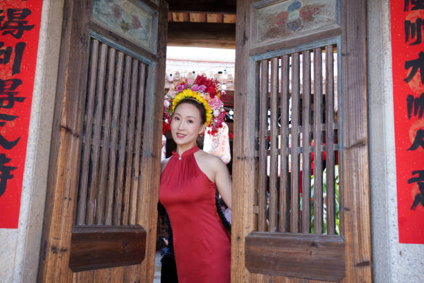 istock Chinese traditional clothing 2121276023