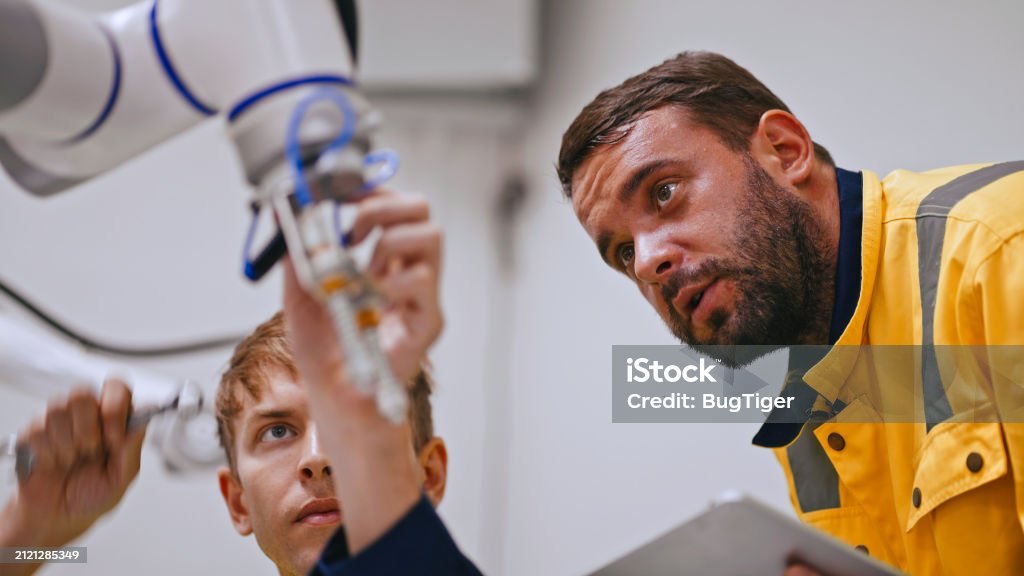 Prototype Testing Free Image Creative Designer Testing Robotics Prototype In Workshop Stock Photo ...
