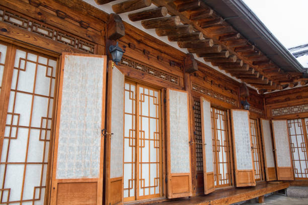 istock Traditional Window Paper Door 2121453977