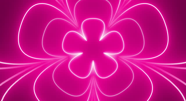 Seamless infinite generating creative stage background of simple flower design.