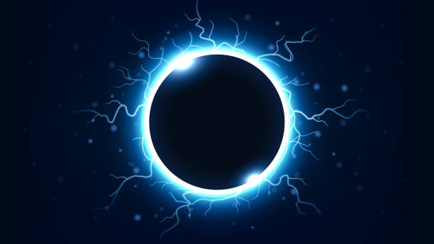 Starlight From Behind The Planet with Lightning Strikes, Vector Illustration Made with 100% vector shapes resizable,
No raster and is easy to edit,
Compatible with Adobe Illustrator version 10,
Illustration contains transparency and blending effects aurora borealis orange stock illustrations