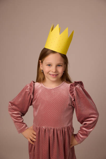 istock A little girl posing dressed like a princess 2121938726