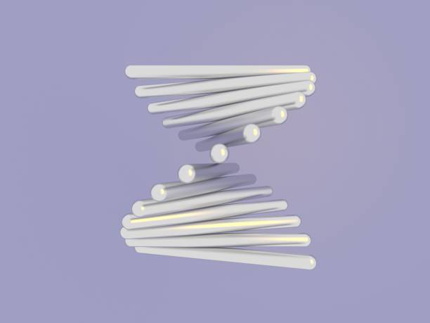 istock Group of spiral cylinders 2121949701
