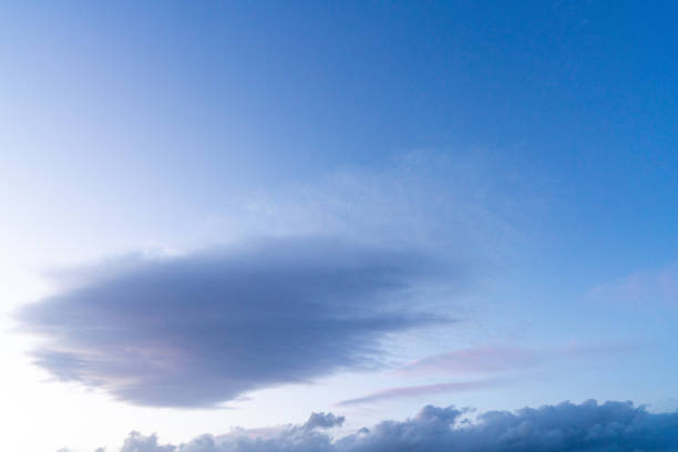 istock Colorful italian sunset with clouds 2121973230