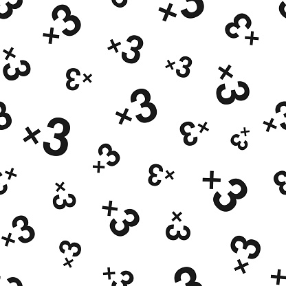 Seamless pattern with a icon of 