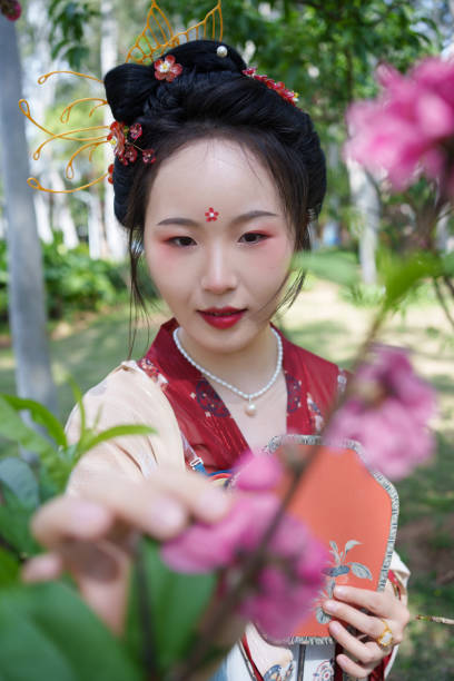istock Asian young man wearing Hanfu 2121977547