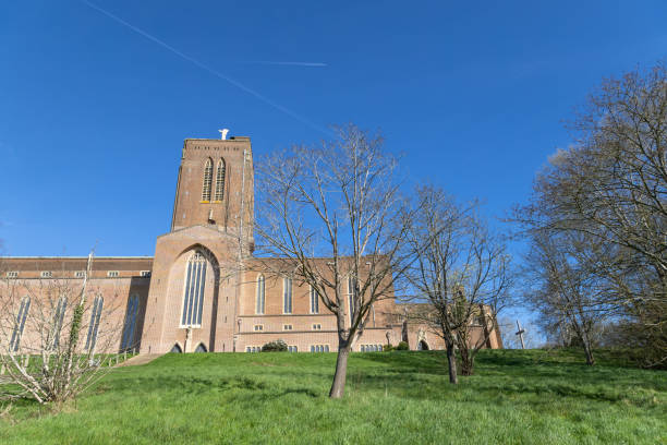 istock Guildford cathedral Surrey England 2121986050