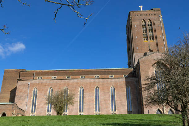 istock Guildford cathedral Surrey England 2121988110