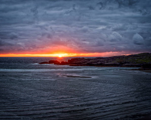 istock Sunset Glencolumbkille Beach 2122086841