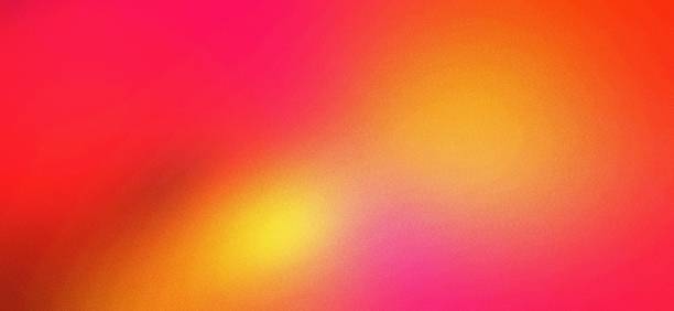 istock Red pink orange yellow color gradient grainy glowing abstract background 2122167613