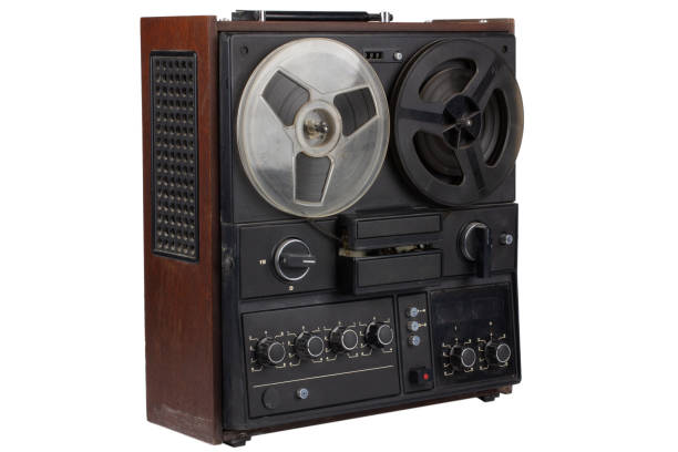 istock reel to reel tape recorder 2122199154