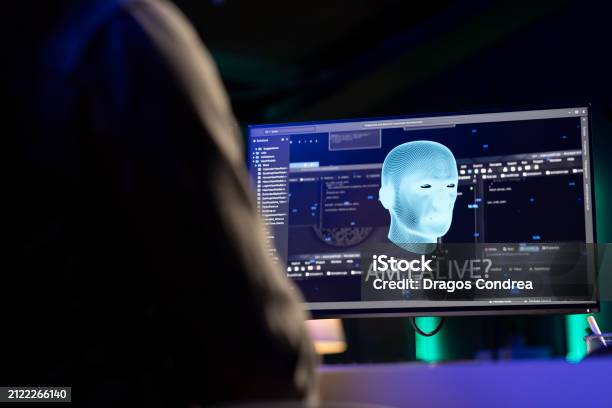 Sentient Ai On Computer Asking Existential Questions After Modifying ...