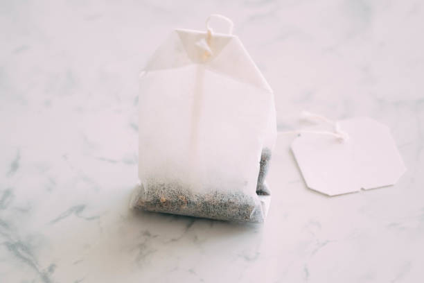 Close Up of a Tea Bag