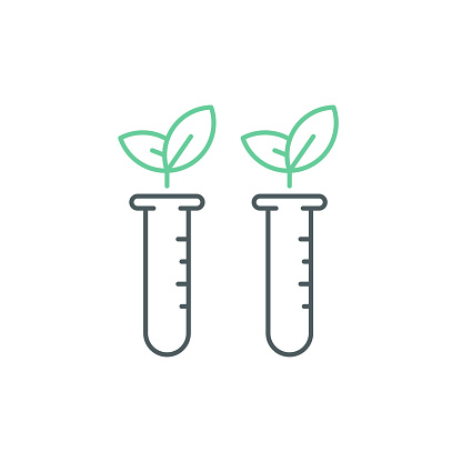 Biochemistry Line Icon Design with Editable Stroke. Suitable for Infographics, Web Pages, Mobile Apps, UI, UX, and GUI design.
