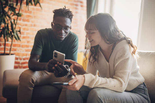 istock Two People Sharing a Moment of Connection 2122365179