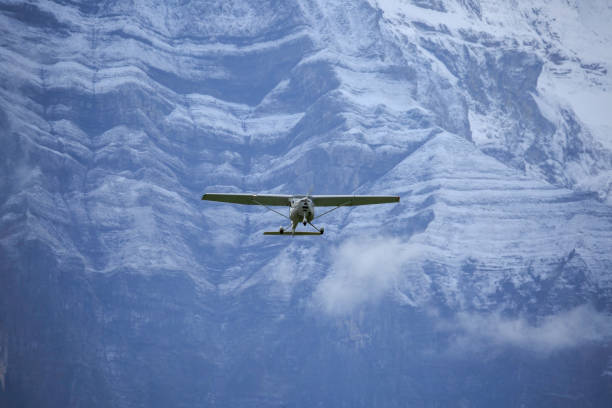 istock Fly in swiss alps 2122474297