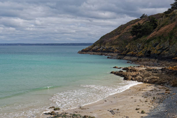 rocky coast of the bay of Saint Brieuc.
