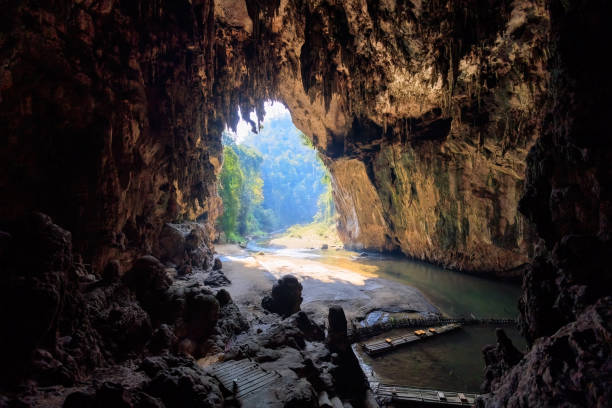 istock Inside the Nam tod cave in Thailand 2122652406