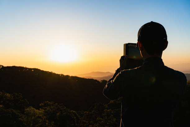 istock Silhouette of man. 2122657084
