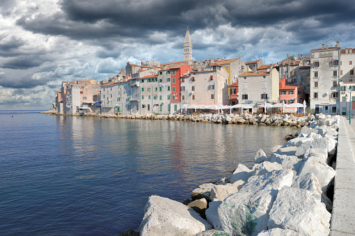 Rovinj resp.Rovigno at adriatic Sea,Istria,Croatia