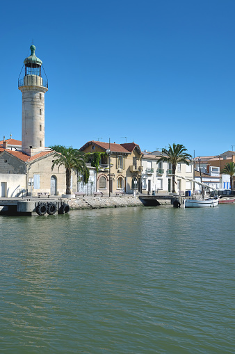 Le Grau-du Roi in Camargue,Department Gard,mediterranean Sea,France