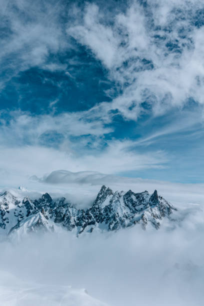 istock The view from Aiguille du Midi 2122699888