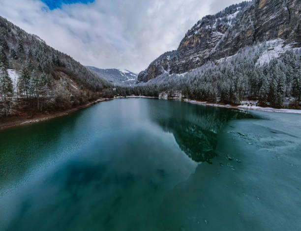 istock Montriond Lake 2122700439