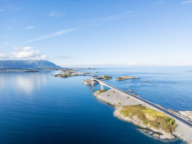 istock Bridge on rocky islands over a calm sea 2122701550