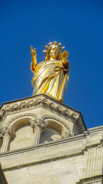 istock Statue of Avignon cathedral 2122727814